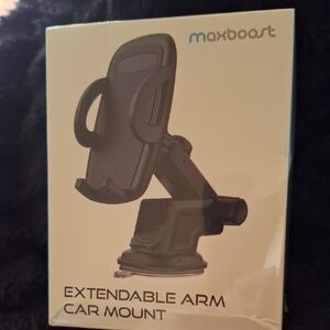 Black Extendable Arm Car Mount